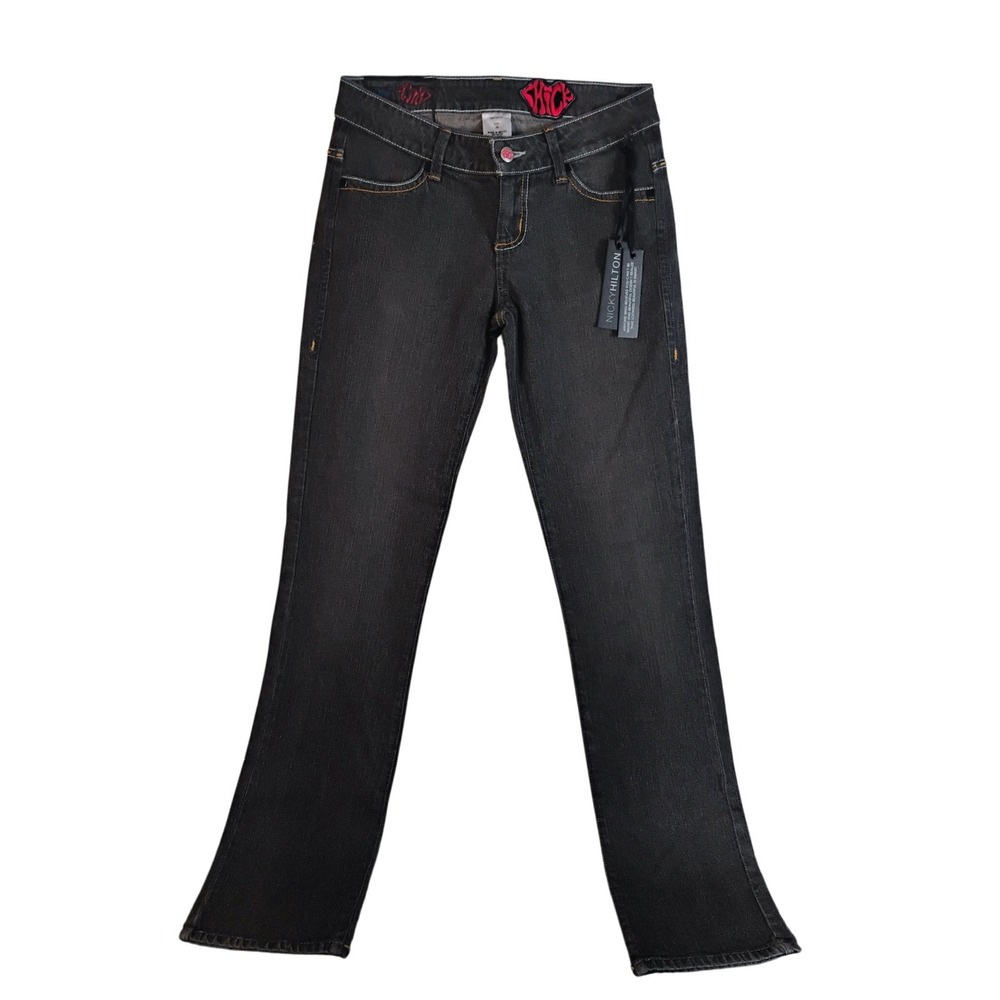 Chick by Nicky Hilton Jeans Size‎ 25 Low Rise Bootcut Flare Dark Wash NWT